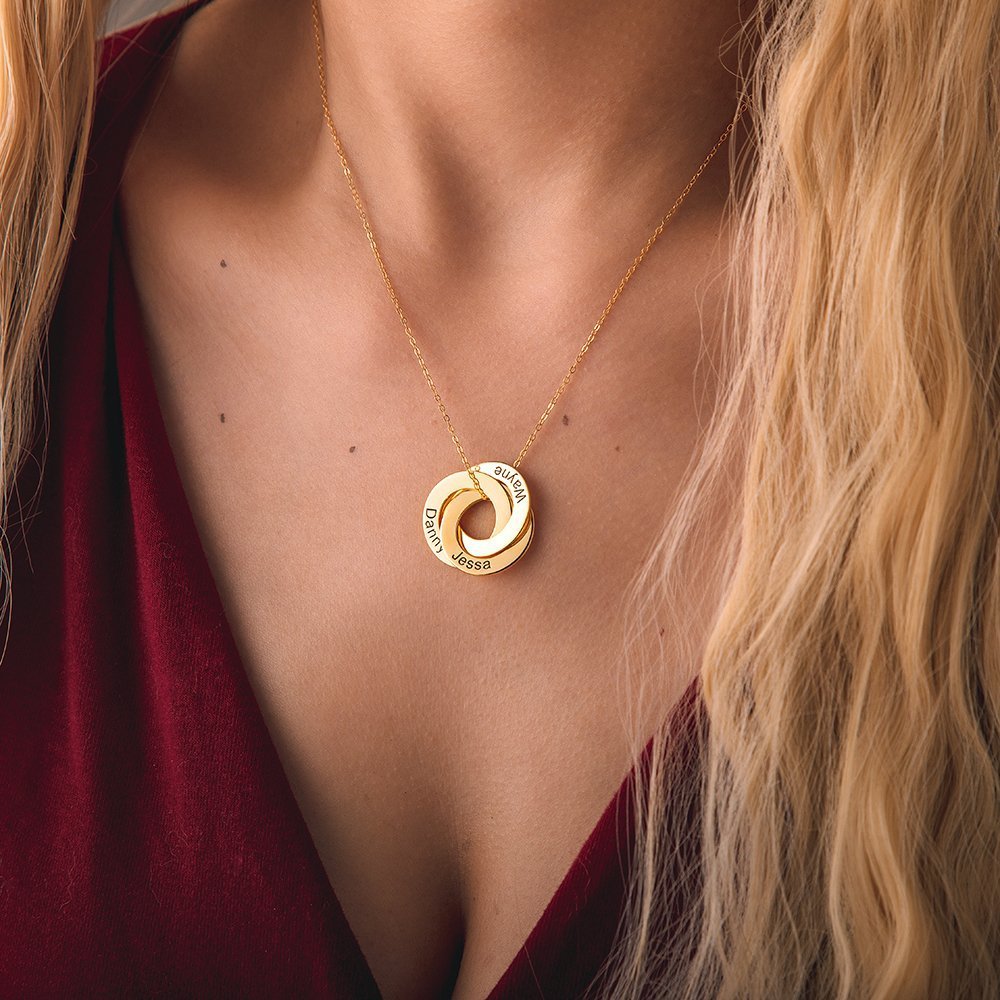 To My Tribe - Personalized Customized Name Necklace