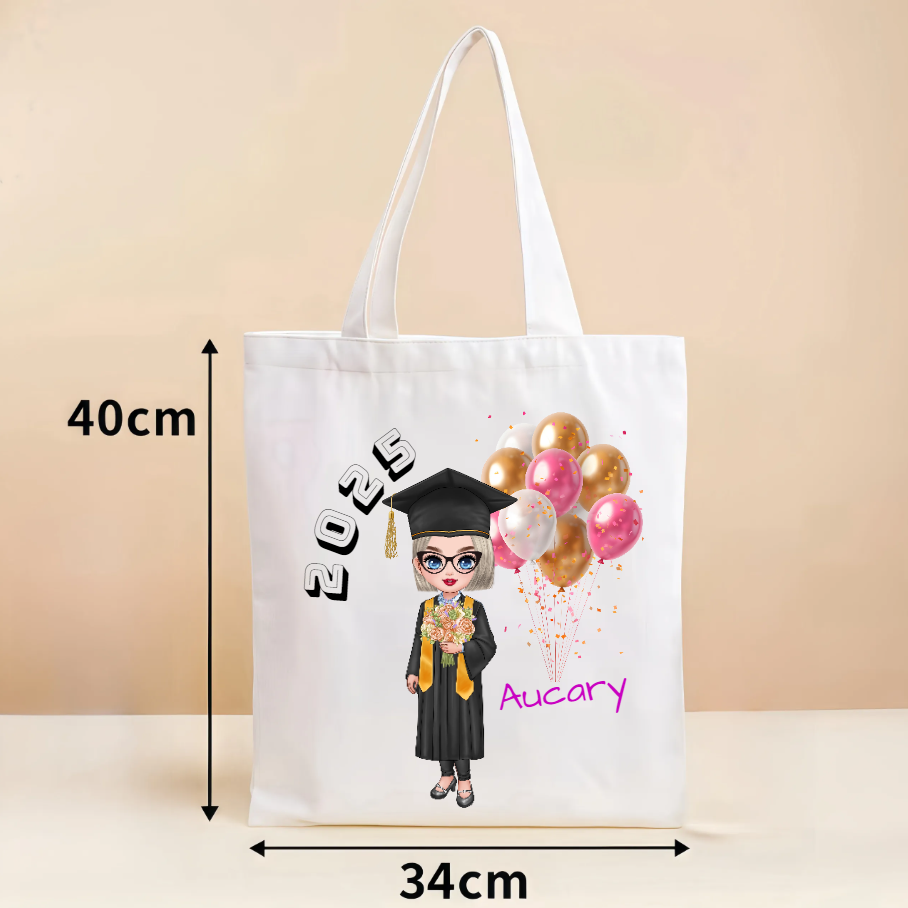 White canvas bag