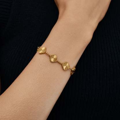 Sunburst Clover Bracelet