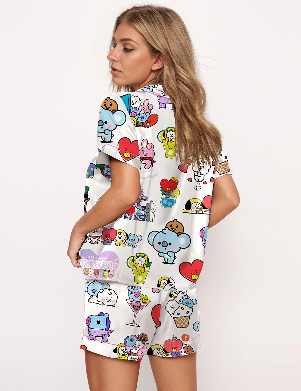 The Bangtan Boys Cute Pajama Set