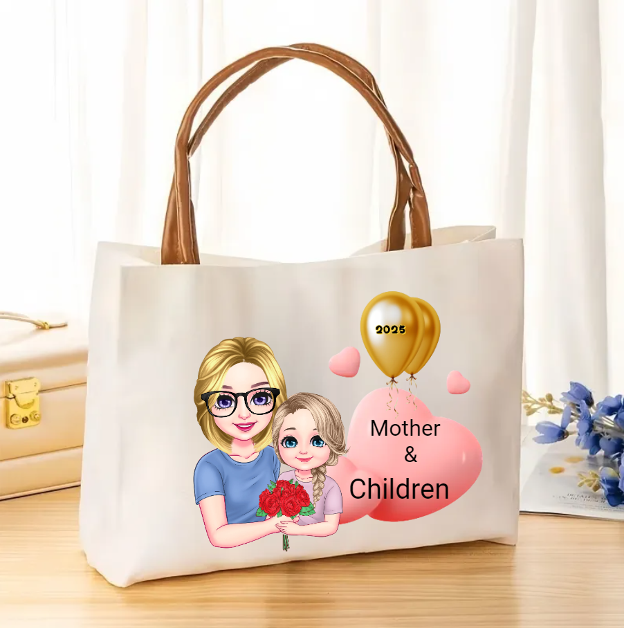White canvas bag