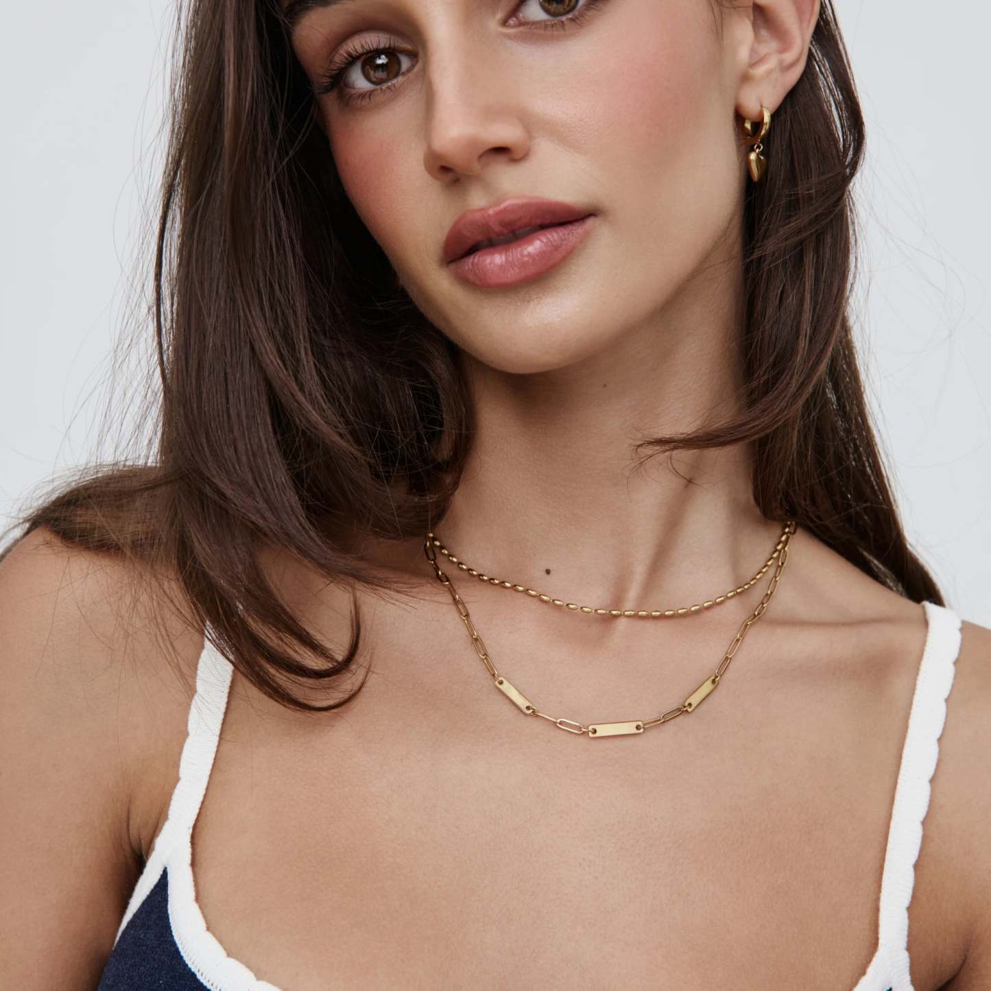 Paperclip Multi-Name Necklace