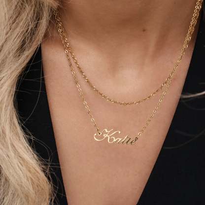 Signature Name Necklace
