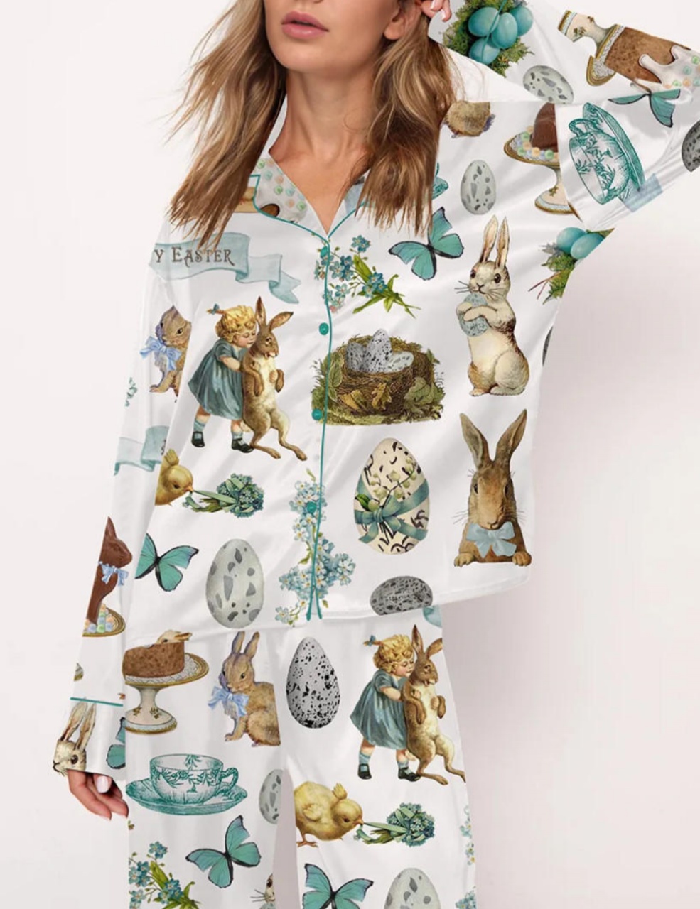Easter Vintage Pajama Set