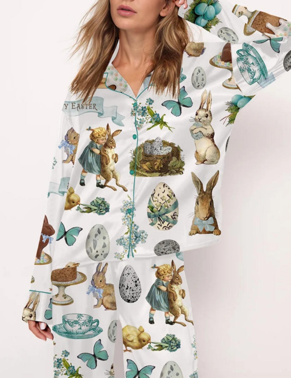 Easter Vintage Pajama Set