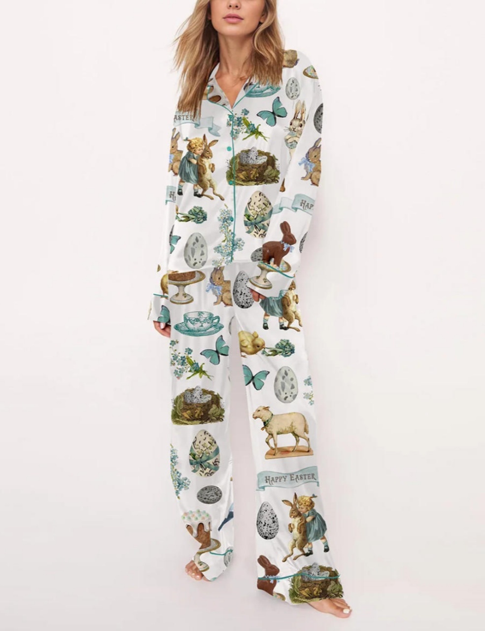 Easter Vintage Pajama Set