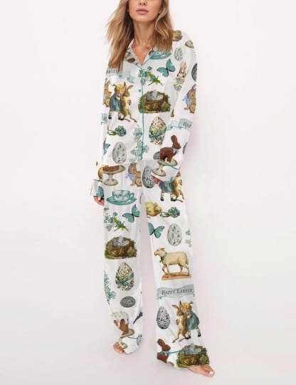 Easter Vintage Pajama Set
