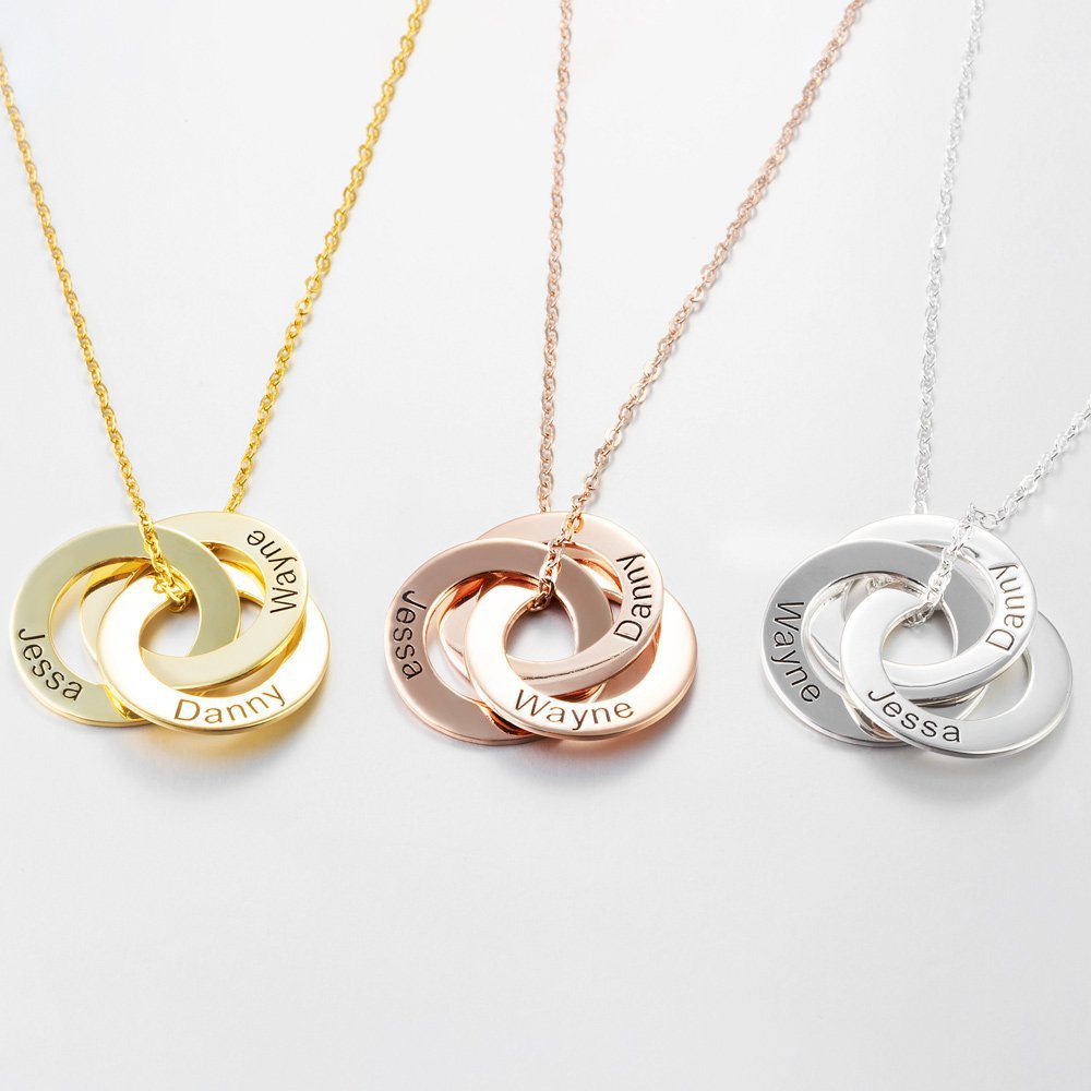 To My Tribe - Personalized Customized Name Necklace