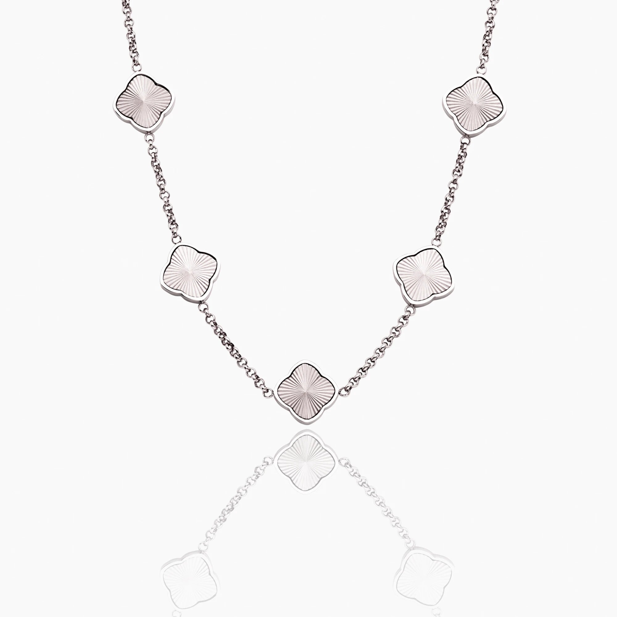 Sunburst Clover Necklace