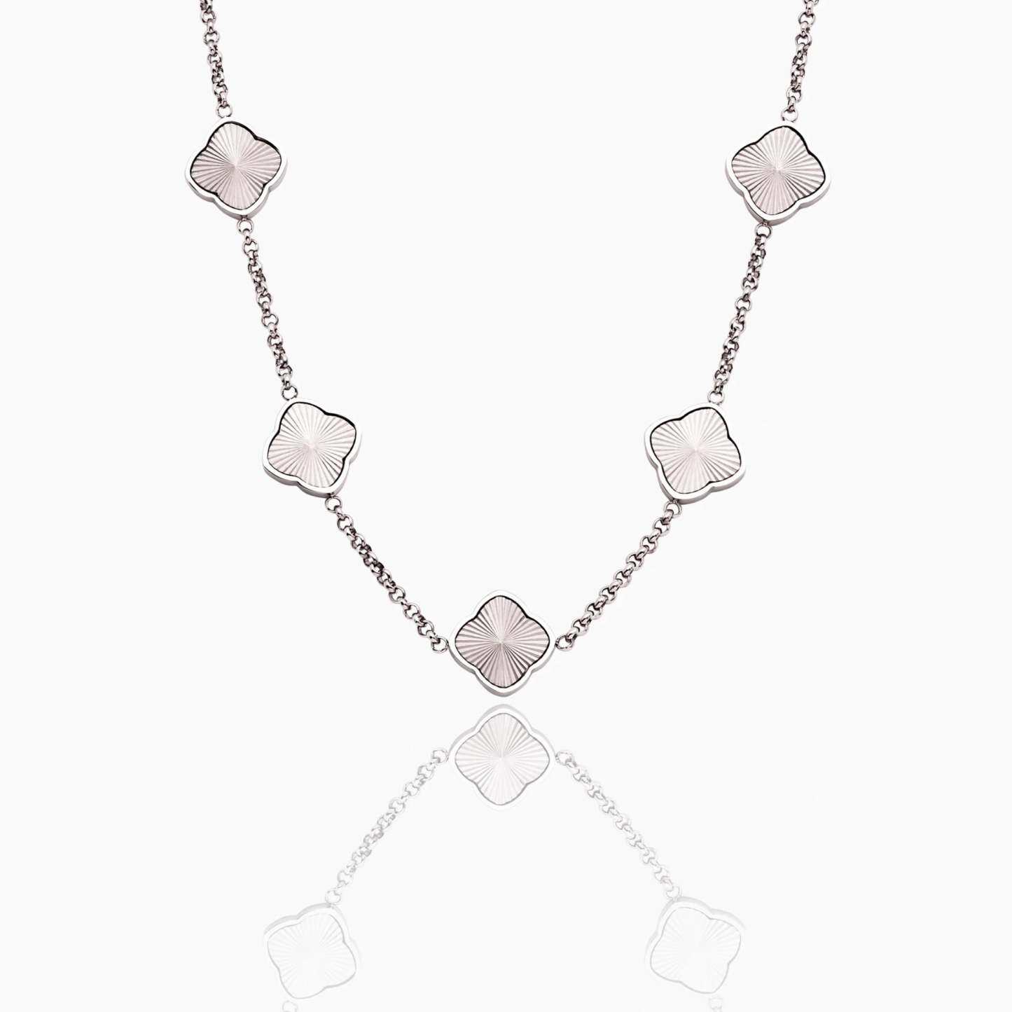 Sunburst Clover Necklace