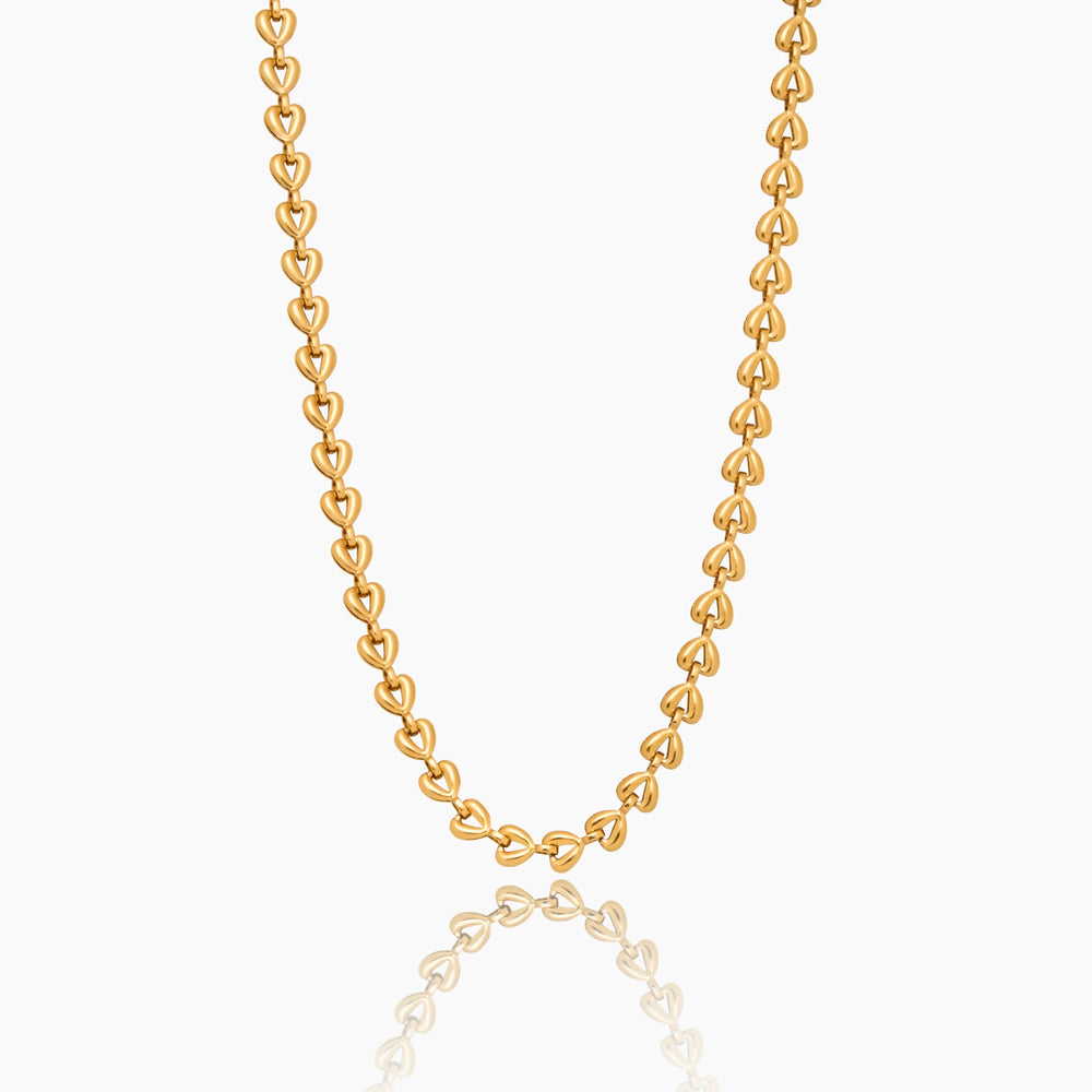 Chain Of Hearts Necklace