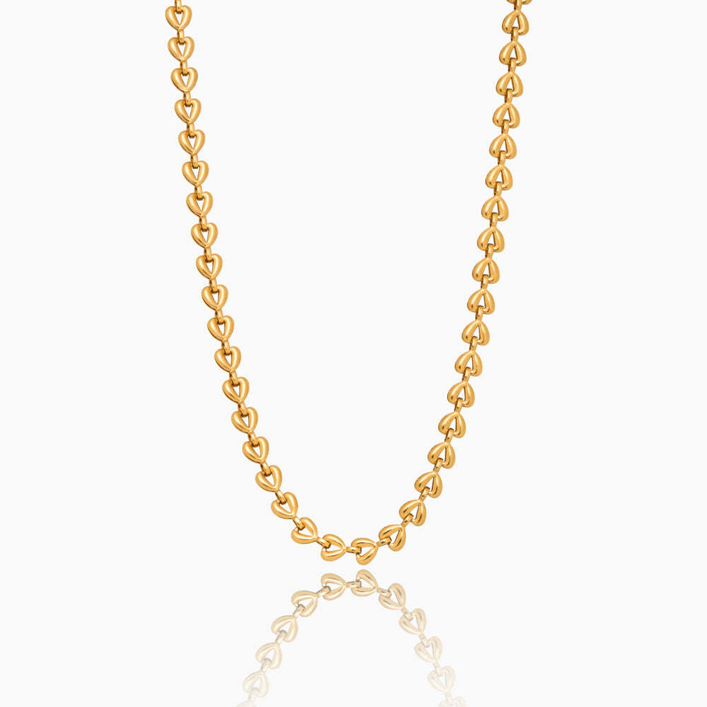 Chain Of Hearts Necklace