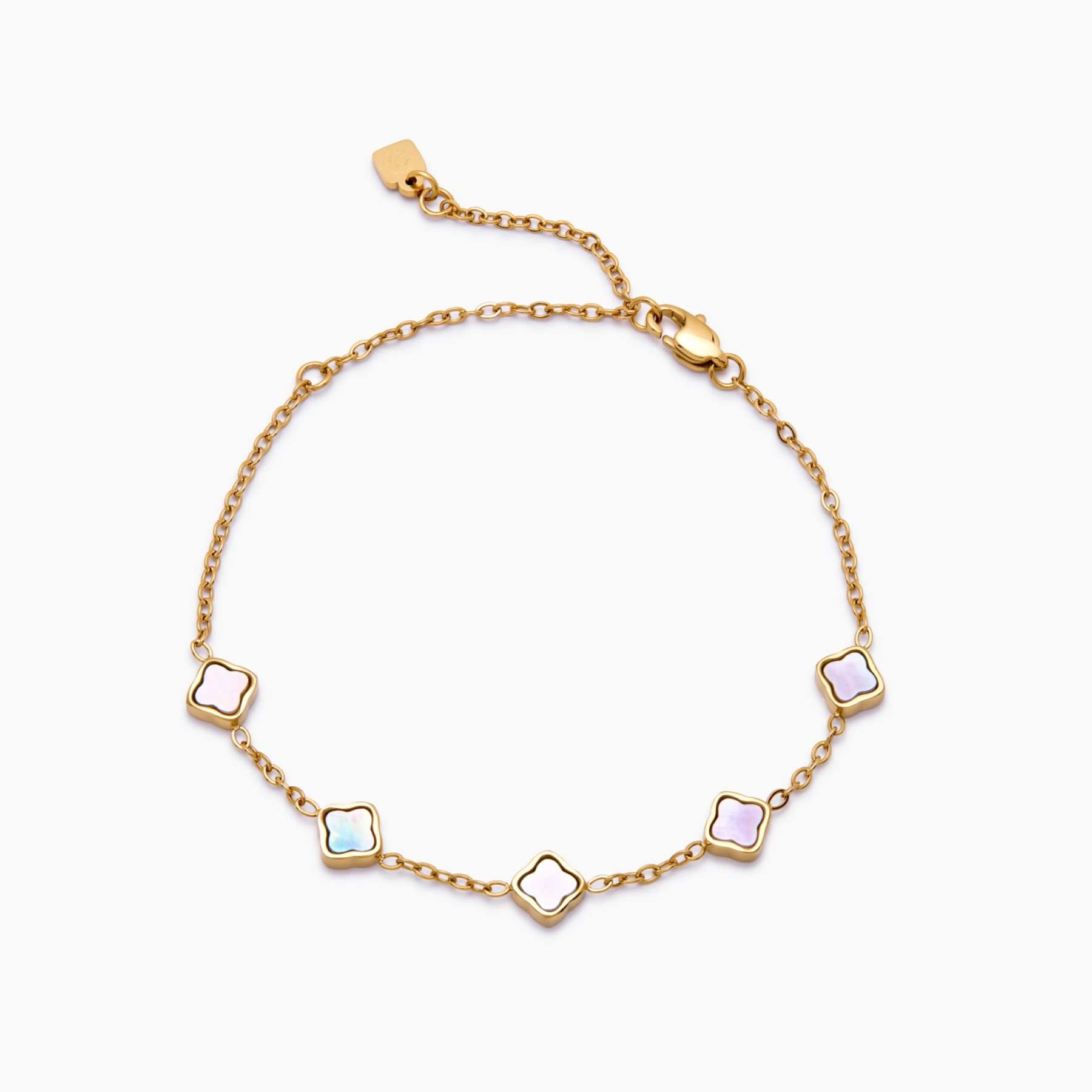 Mini Pear Clover Bracelet