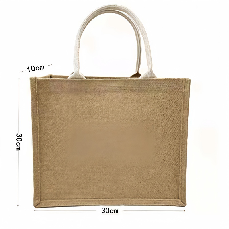 Hemp cloth handbag