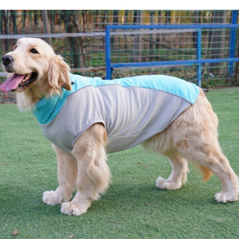 Small Medium & Large Dog T-Shirt, Summer Pet Clothes, Dog Apparel, Breathable Dog Tank Top Summer Dog Vest Pet Ice Silk Cooling Vest