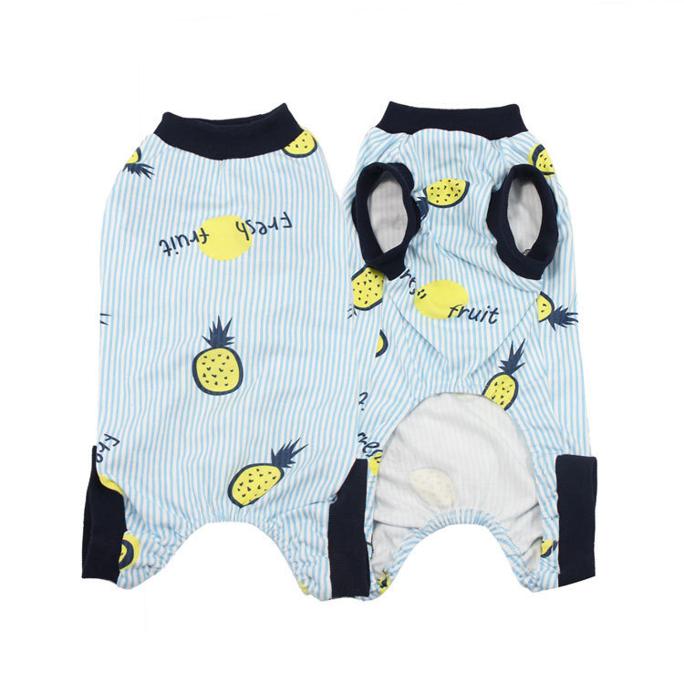 Cute Dog Clothes Summer Thin Cotton Vest for Pets - Breathable Design Suitable for Corgis Teddys and Other Dog Breeds