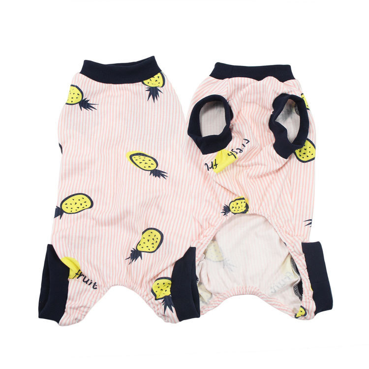 Cute Dog Clothes Summer Thin Cotton Vest for Pets - Breathable Design Suitable for Corgis Teddys and Other Dog Breeds