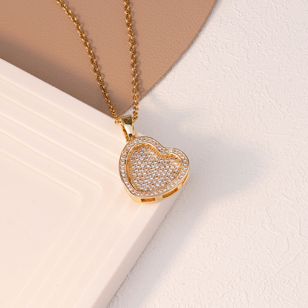 Personalized Heart Name Necklace Dainty Jewelry Birthday Anniversary Valentine's Day Gift for Women