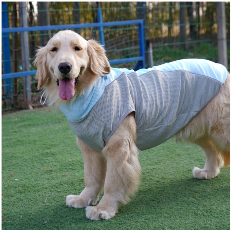 Small Medium & Large Dog T-Shirt, Summer Pet Clothes, Dog Apparel, Breathable Dog Tank Top Summer Dog Vest Pet Ice Silk Cooling Vest