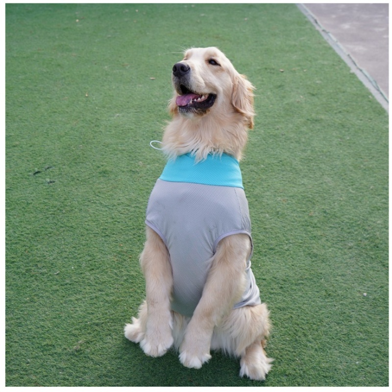 Small Medium & Large Dog T-Shirt, Summer Pet Clothes, Dog Apparel, Breathable Dog Tank Top Summer Dog Vest Pet Ice Silk Cooling Vest