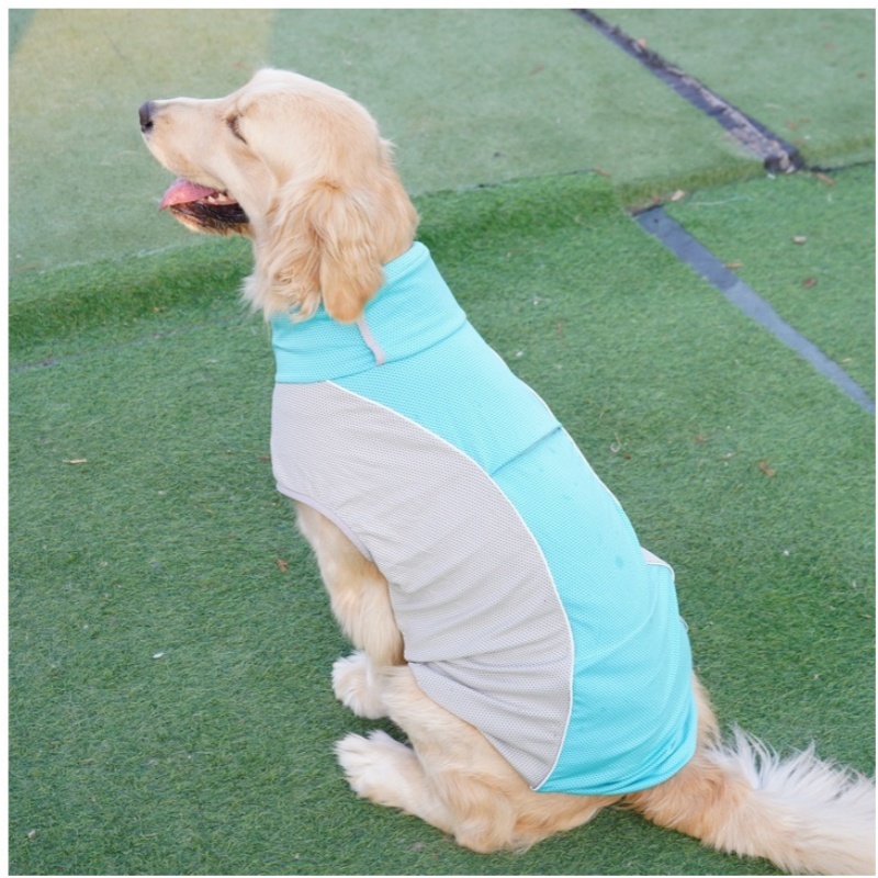 Small Medium & Large Dog T-Shirt, Summer Pet Clothes, Dog Apparel, Breathable Dog Tank Top Summer Dog Vest Pet Ice Silk Cooling Vest