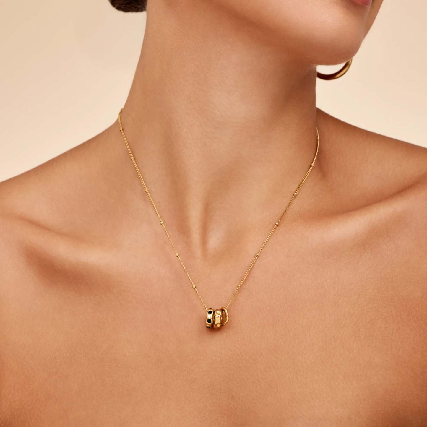 Amara Trio Pendant Necklace