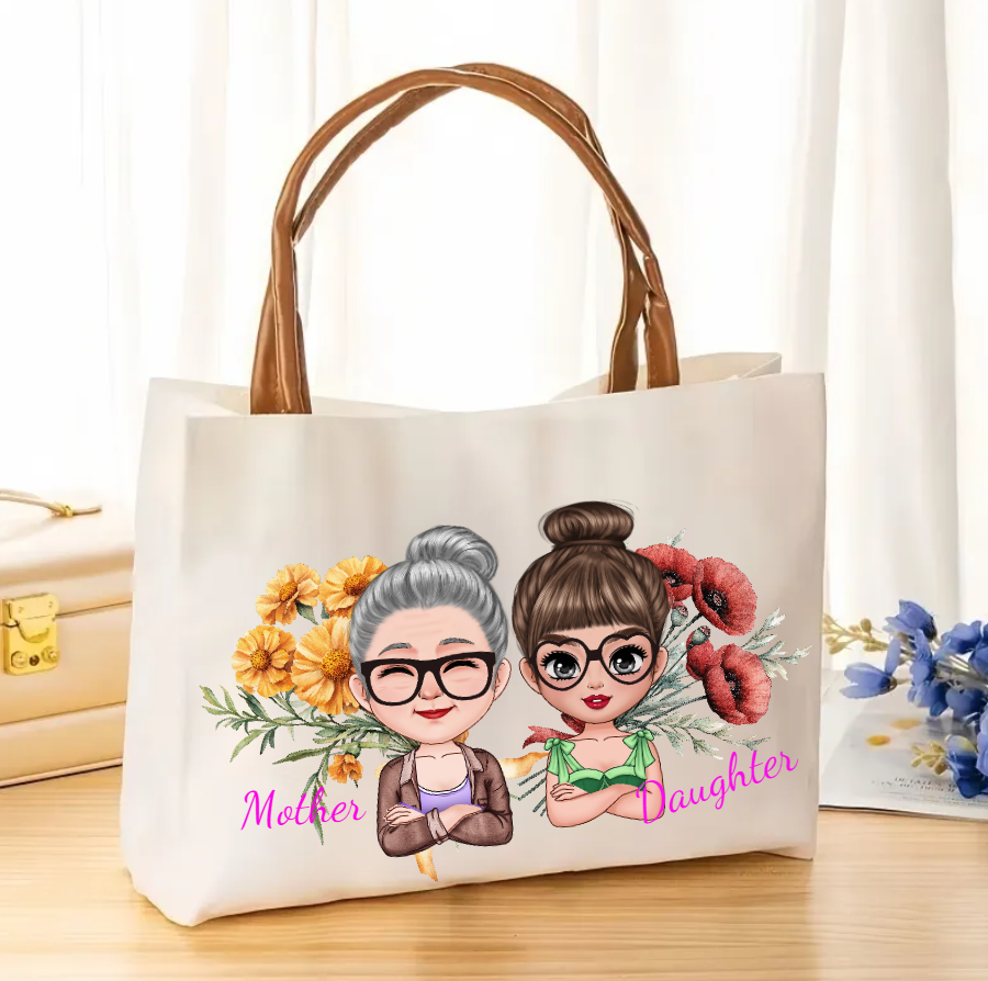 White canvas bag