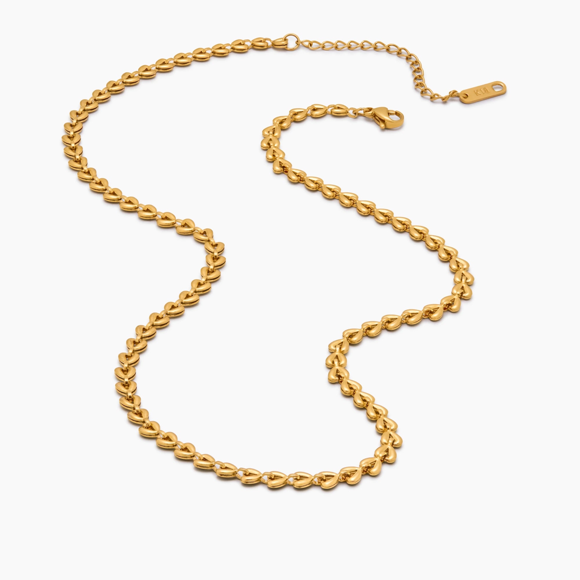 Chain Of Hearts Necklace
