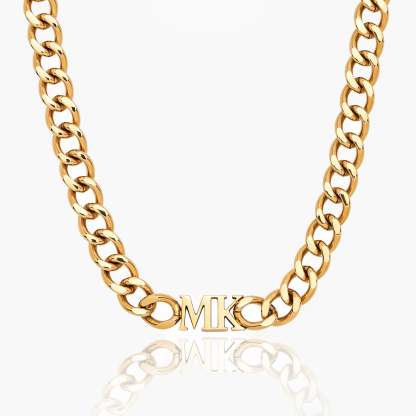 Initial Choker Necklace