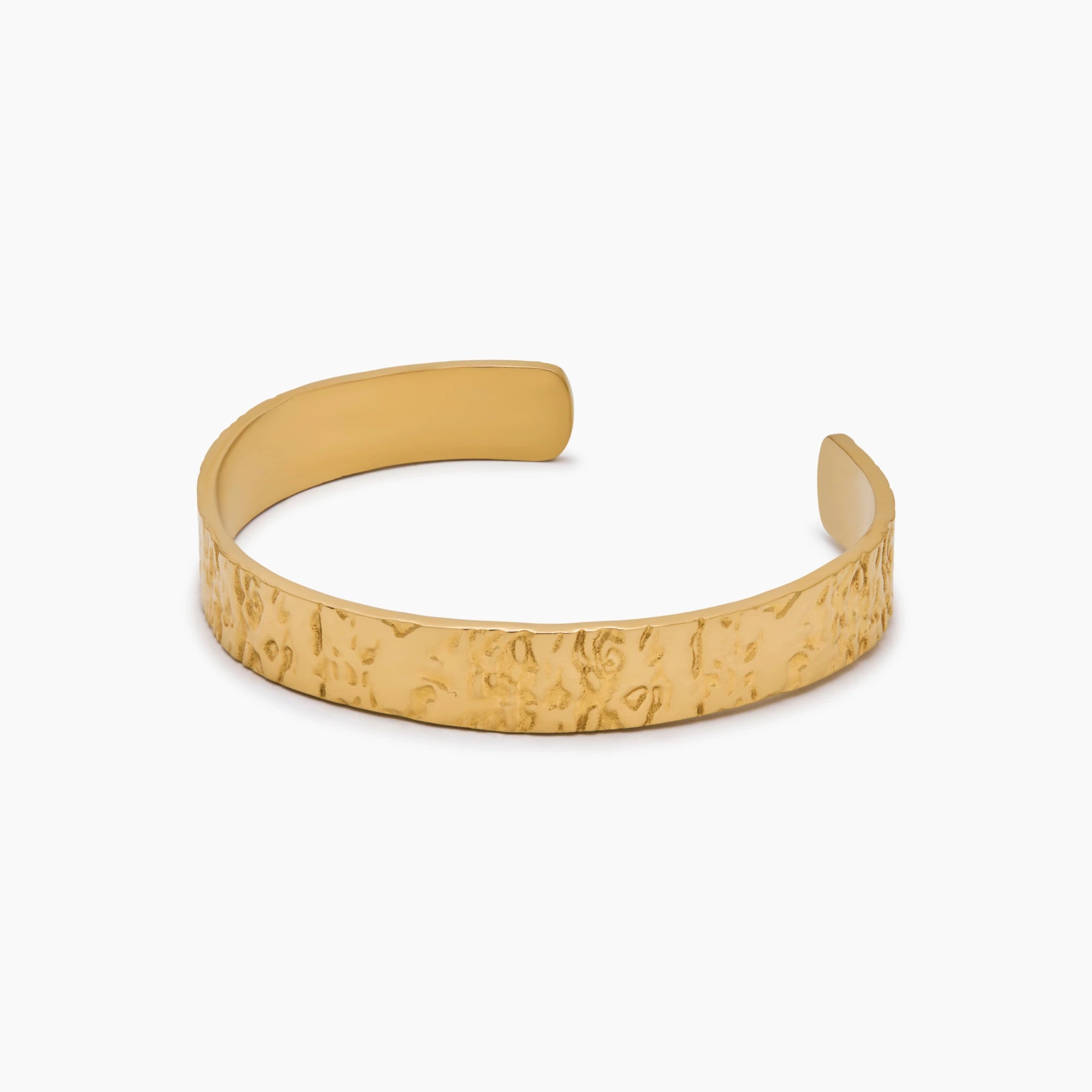 Chunky Textured Cuff Bracelet