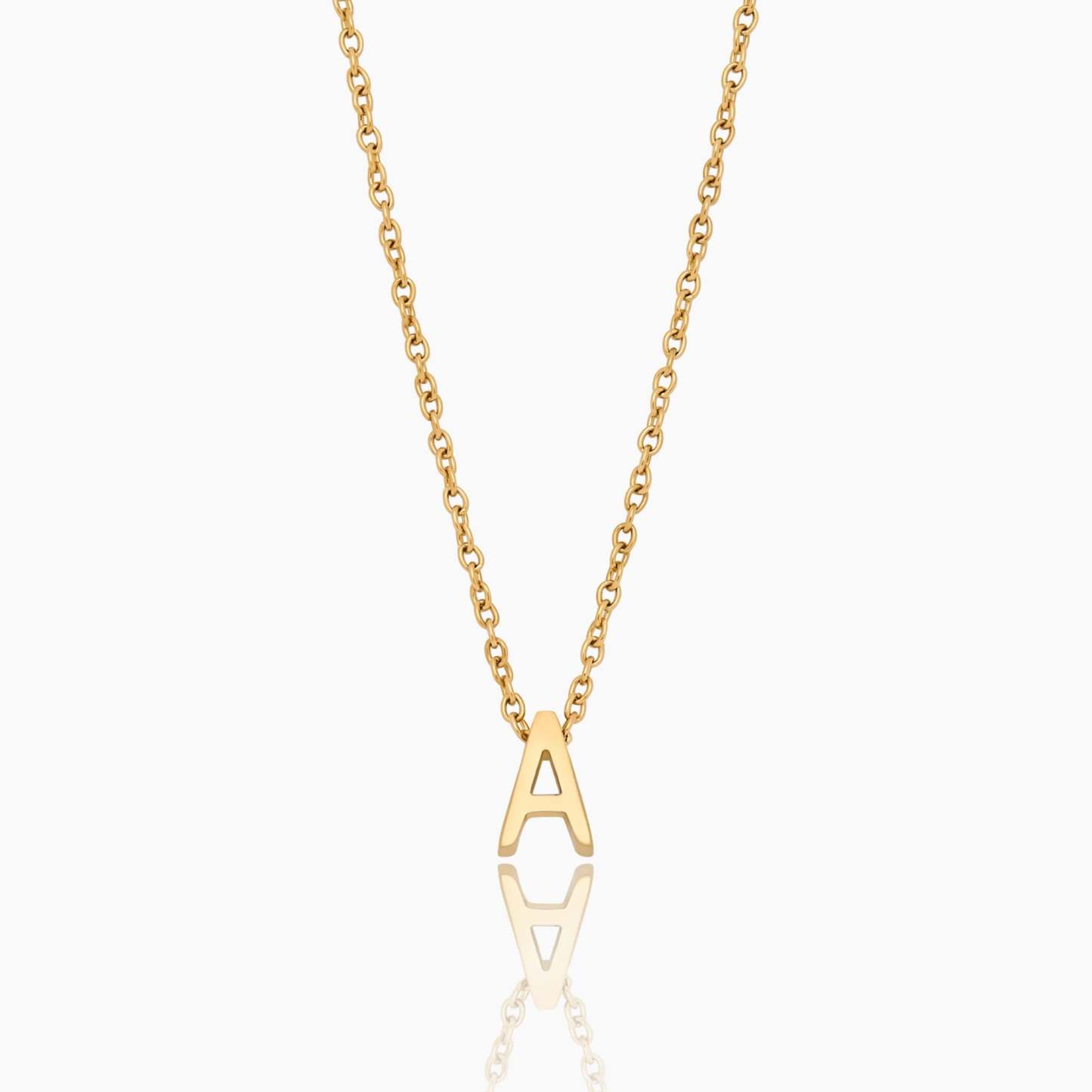 Dainty Initial Charm Necklace