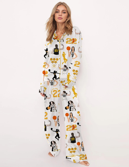 MVP Jersey Print Pajama Set