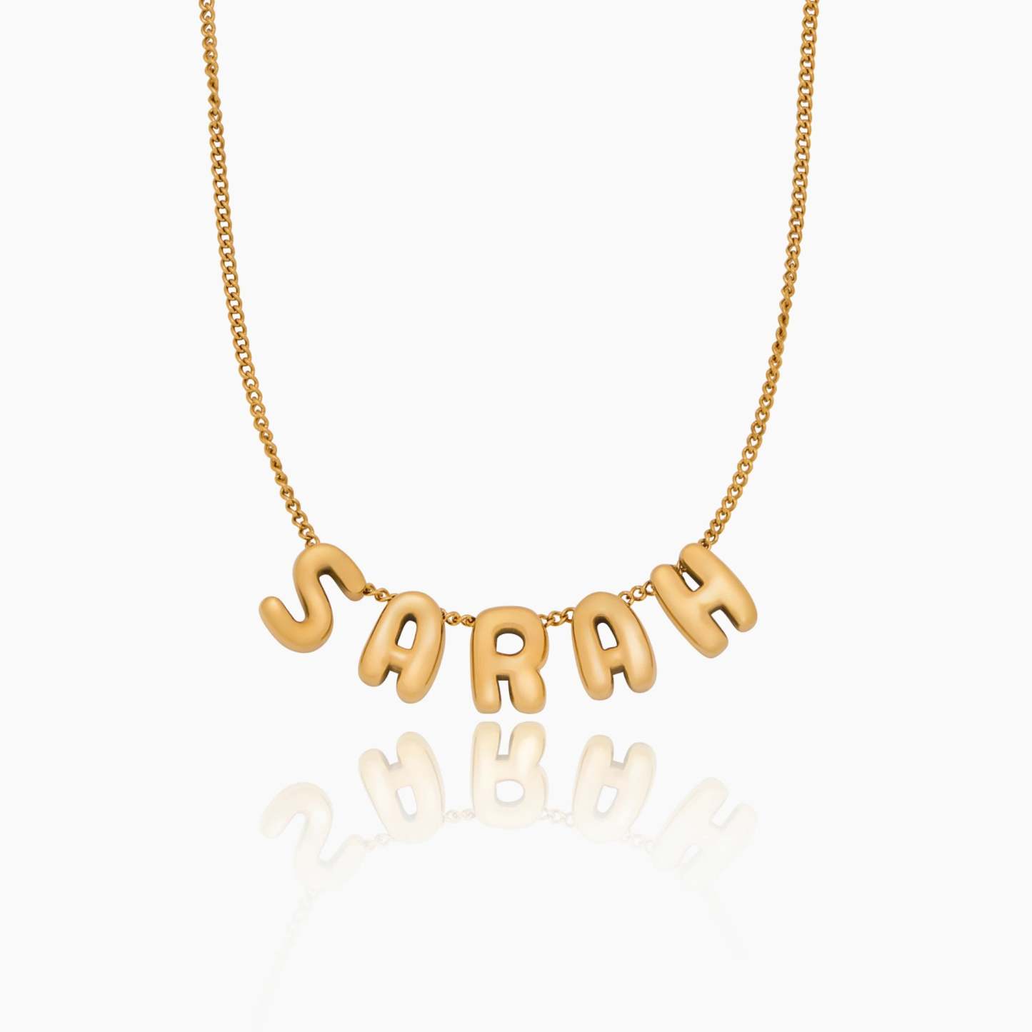 Bubble Custom Name Necklace