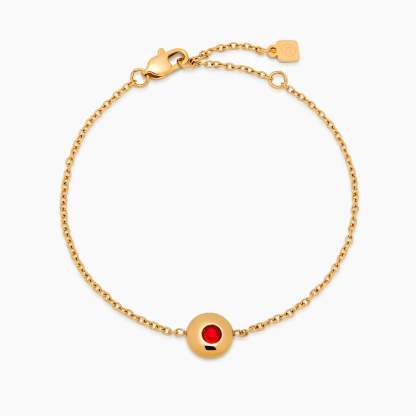 Mini Birthstone Charm Bracelet