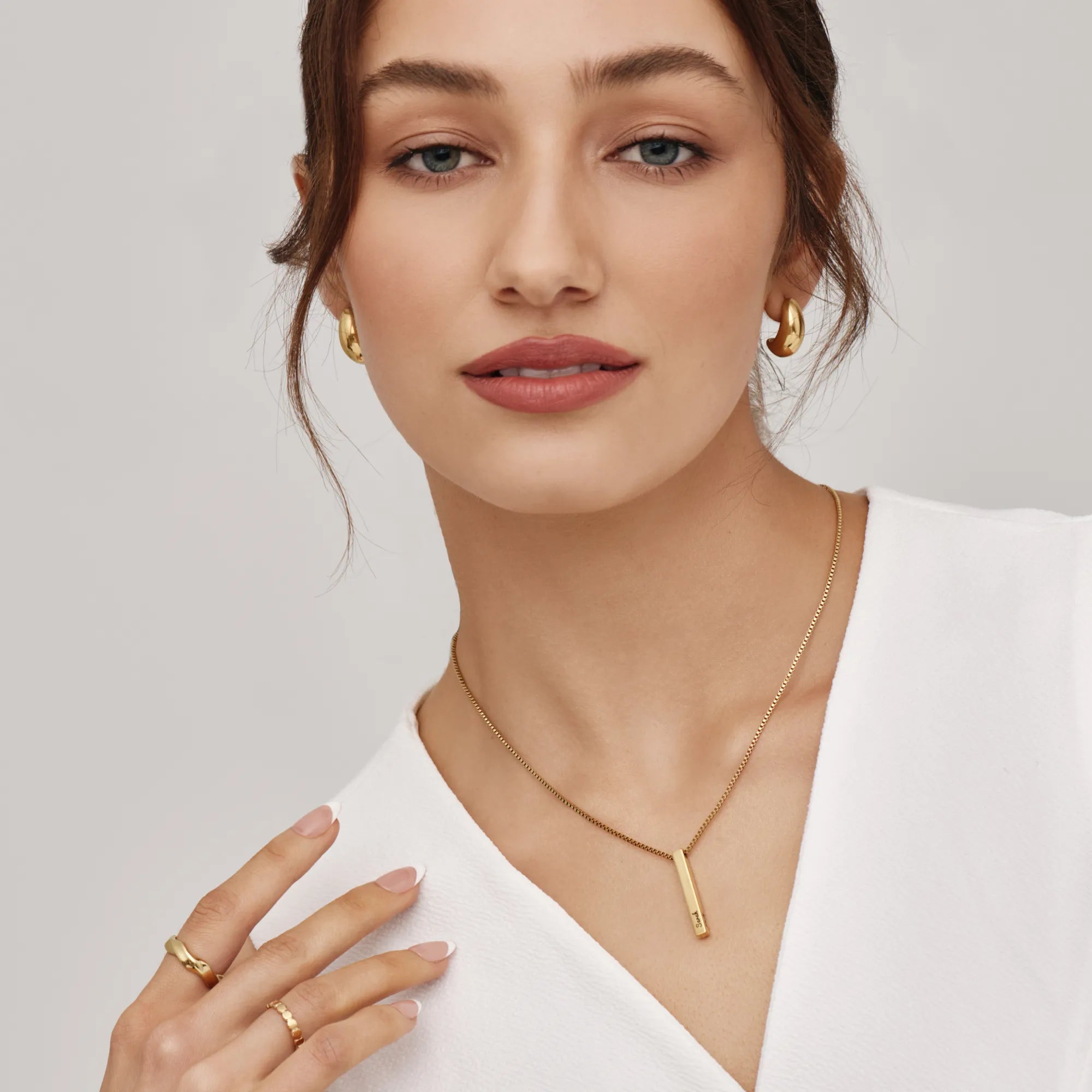 Love Note Pillar Necklace