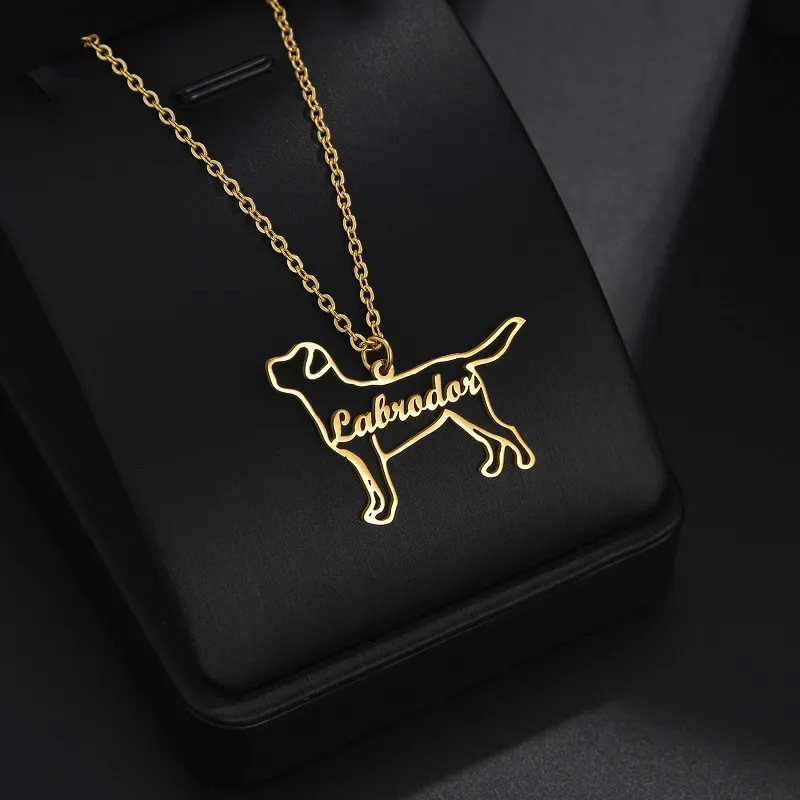 Custom Name Dog Necklace Gift for Dog Mom Pet Lover