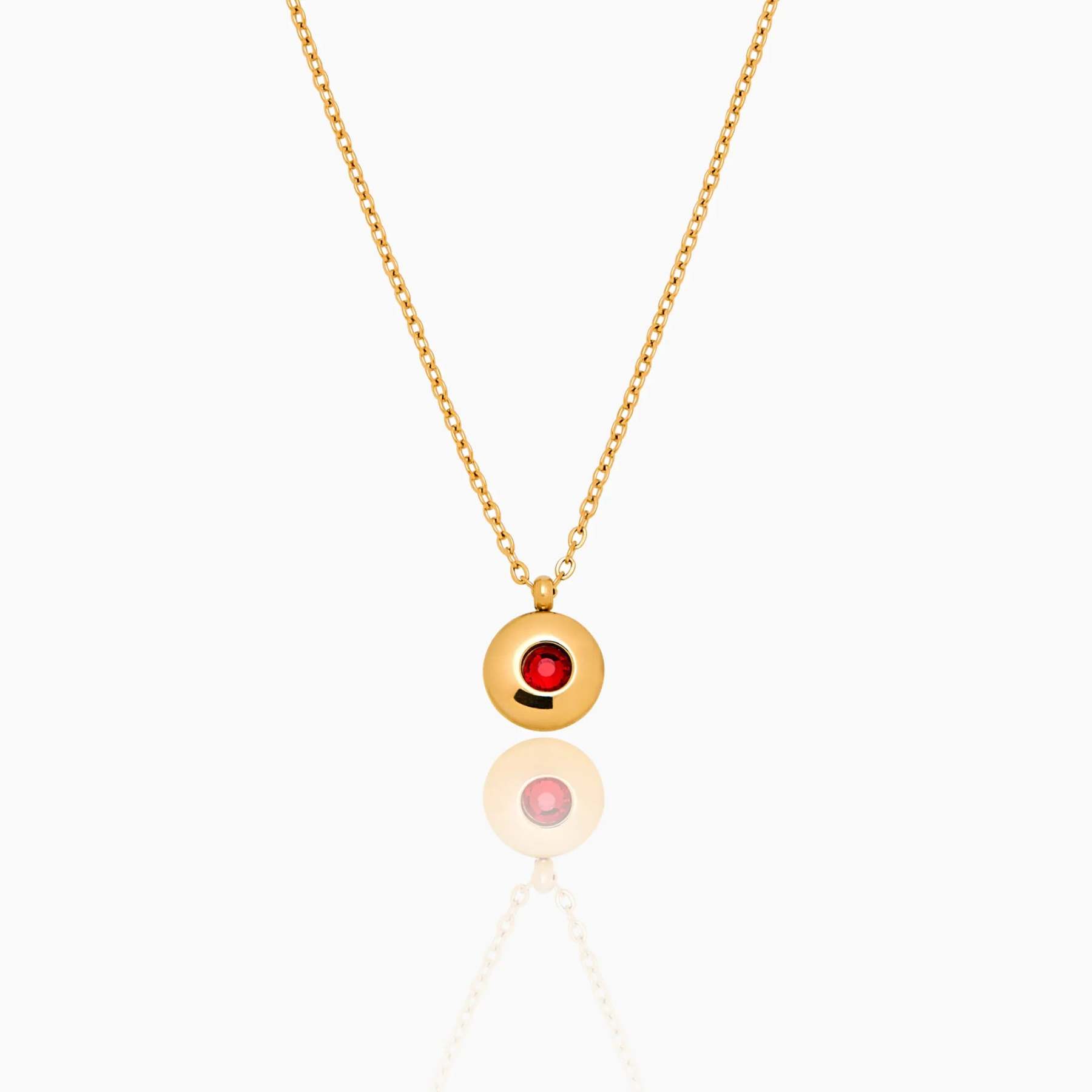 Mini Birthstone Pendant Necklace