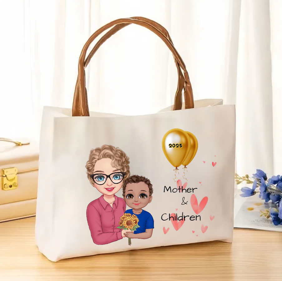 White canvas bag