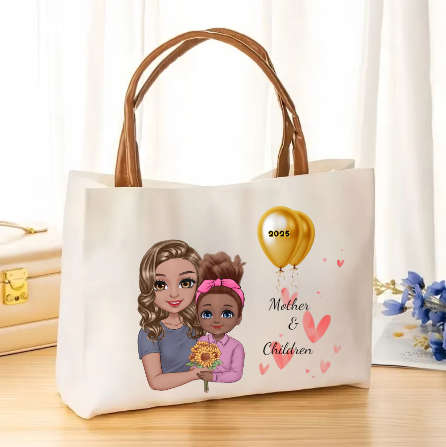 White canvas bag
