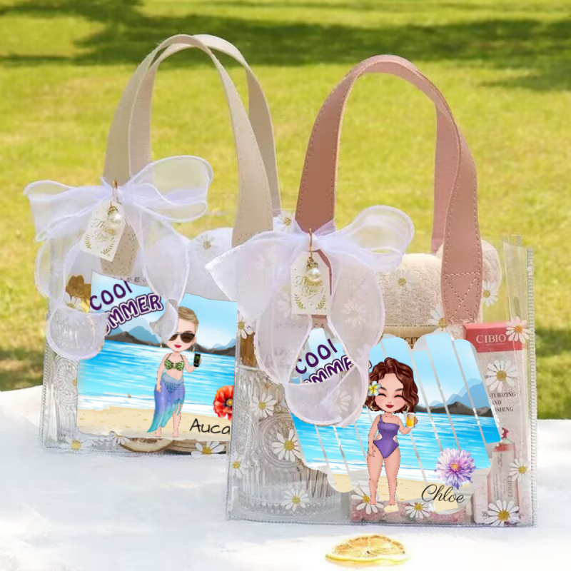 Daisy Transparent Handbag