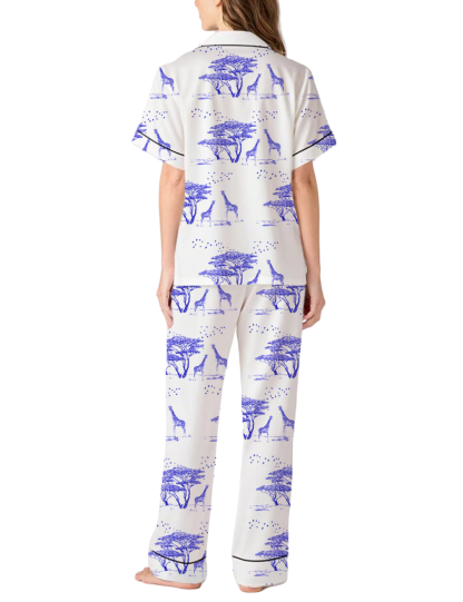  Satin Pajama Pants Set For Women