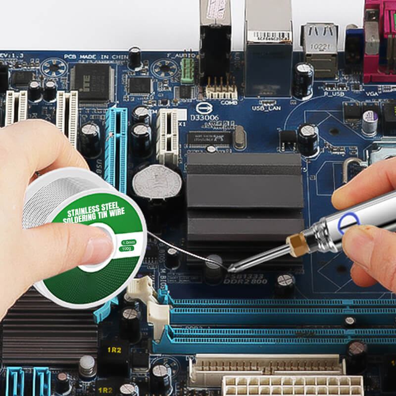 Σύρμα συγκόλλησης αναπτήρα από ανοξείδωτο χάλυβα αλουμινίου