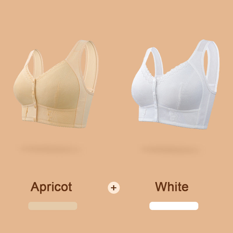 🔥αγοράστε 1 πάρετε 1 δωρεάν🥰Stretchy μπροστινό κλείσιμο αναπνεύσιμο σουτιέν για ηλικιωμένους
