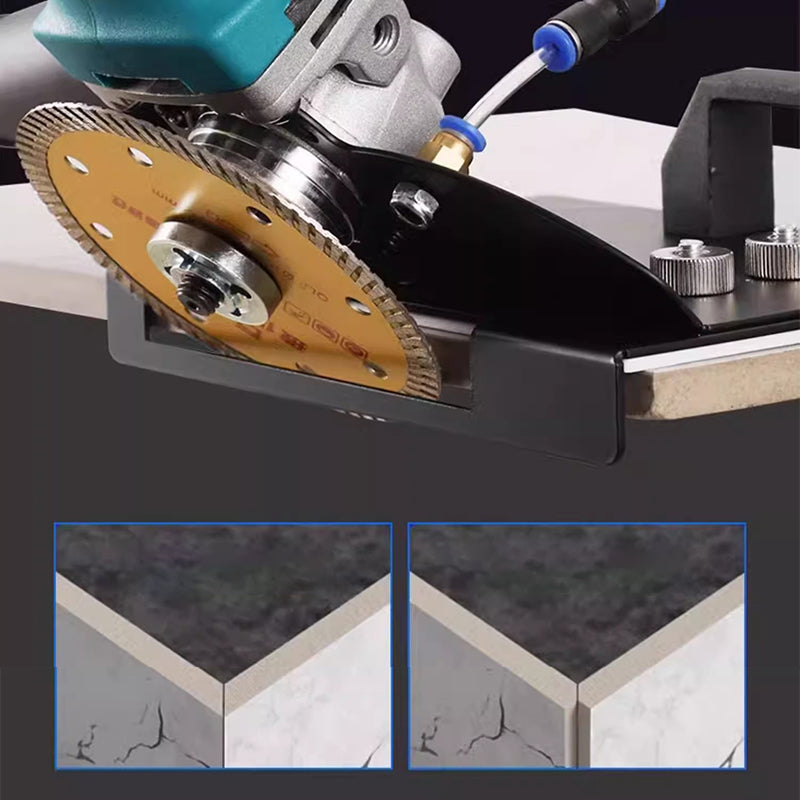 Βάση γωνιακού λειαντήρα για κοπή πλακιδίων 45° με λοξότμηση