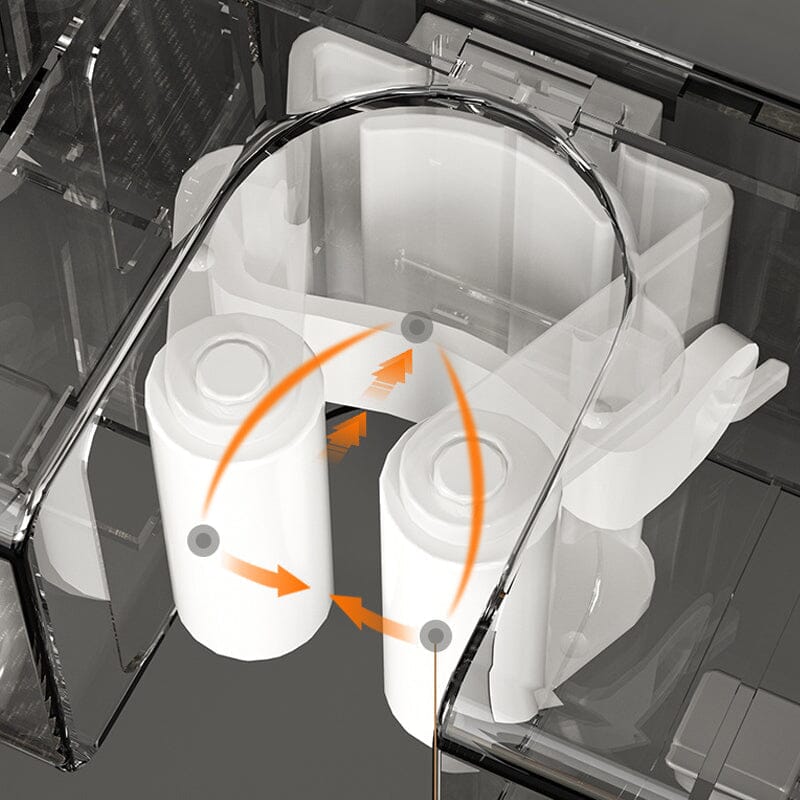 【🥰 ΕΞΟΙΚΟΝΌΜΗΣΗ ΧΏΡΟΥ】🧹ΠΟΛΥΛΕΙΤΟΥΡΓΙΚΉ ΘΉΚΗ ΣΦΟΥΓΓΑΡΊΣΜΑΤΟΣ ΜΕ ΓΆΝΤΖΟ