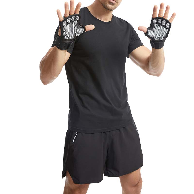 Γάντια Super Grip για άρση βαρών με περιτυλίγματα καρπού