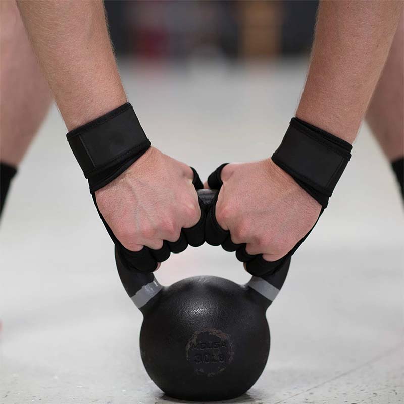Γάντια Super Grip για άρση βαρών με περιτυλίγματα καρπού