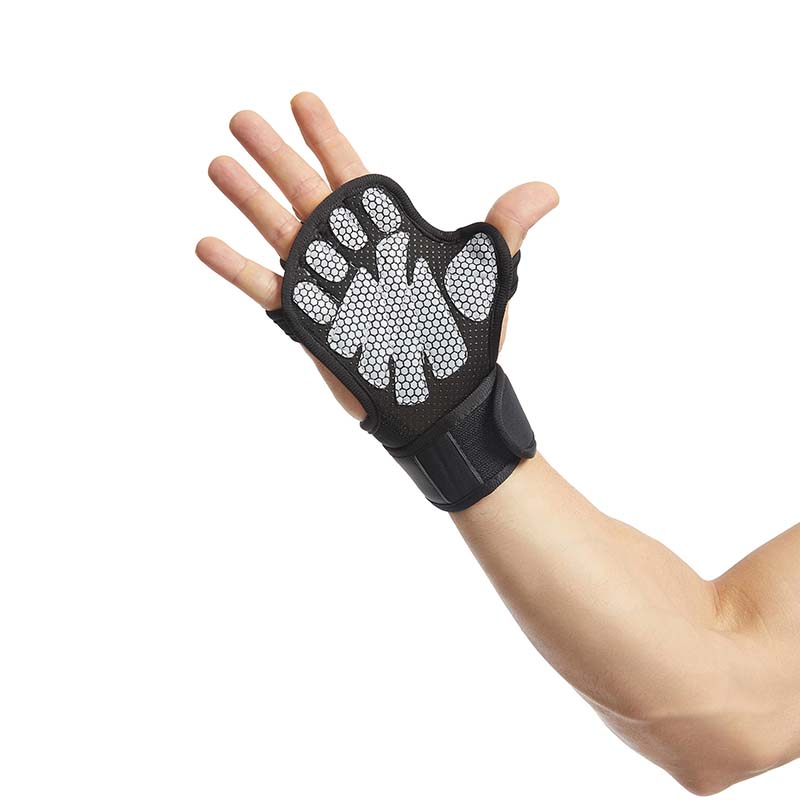 Γάντια Super Grip για άρση βαρών με περιτυλίγματα καρπού