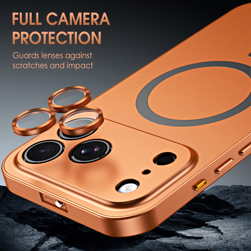 📱Μαγνητική μεταλλική θήκη για iPhone 17 / 17 Pro / 17 Pro Max