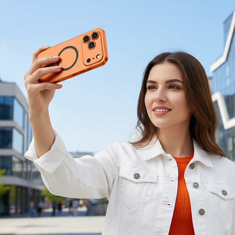 📱Μαγνητική μεταλλική θήκη για iPhone 17 / 17 Pro / 17 Pro Max